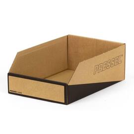 Pressel Lagersichtbox Natur/Schwarz, 305x200x110mm, 20 Stück (vorher Art.Nr. 920509) Artikelbild