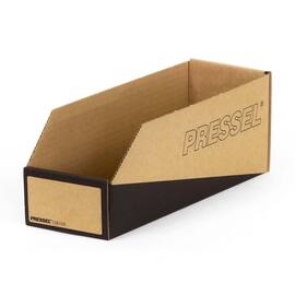 Pressel Lagersichtbox Natur/Schwarz, 305x100x110mm, 20 Stück (vorher Art.Nr. 910509) Artikelbild