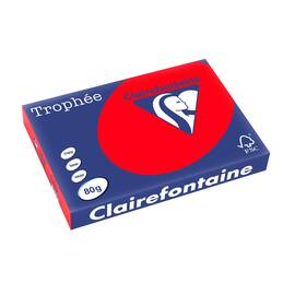 Kopipapir TROPHEE A3 80g koralrød (500) produktbilde