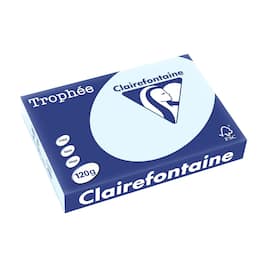 Clairefontaine Trophée A4 120 g färgat papper blå produktfoto