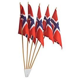 Flaggholder FESTPLASSEN m/5 flagg produktbilde