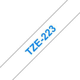 Brother Schriftband für P-Touch, 9 mm, Weiß/Blau - TZE-223 Artikelbild