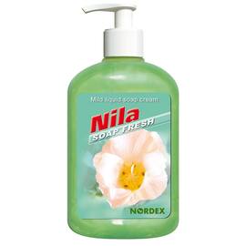 NILA Flytande handtvålen Mild, äpple, grön, 500ml produktfoto