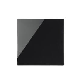 Glassboard BI-OFFICE 38x38cm sort produktbilde
