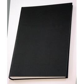 Styreprotokoll med trykk 120 blad sort produktbilde