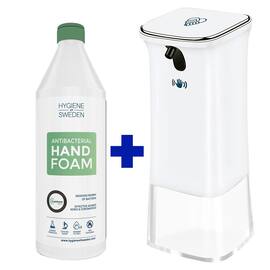 HYGIENE OF SWEDEN Dispenser bord 280ml och handdesinfektion 1l produktfoto