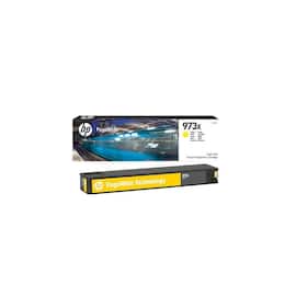 HP PageWide 973X bläckpatron, gul, singelförpackning, hög kapacitet produktfoto