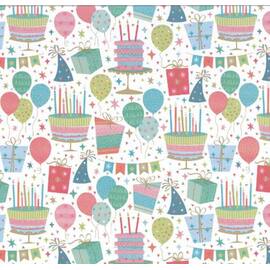 Gavepapir 10x0,7m partytime produktbilde