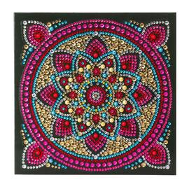 Kort Crystal Art mandala produktbilde