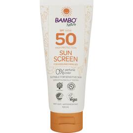 BAMBO Solskyddskräm SPF50 100ml produktfoto