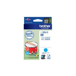 Blekk BROTHER LC22UC cyan produktbilde