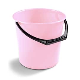 Bøtte plast 10L rosa produktbilde