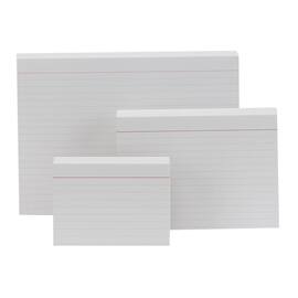 Esselte Ledkort, papper, A6L, vit produktfoto