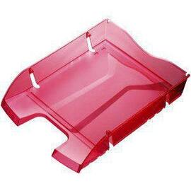 helit Briefkorb Greenlogic PET, Briefablage, A4-C4, rot, 275x355x70mm, transluszent, 1 Stück Artikelbild