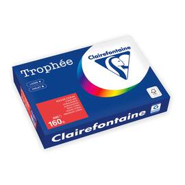 Kopipapir TROPHEE A4 160g rød (250) produktbilde