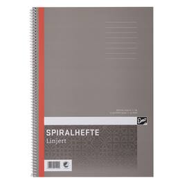 Spiralhefte EMO A4 70g 50bl linjer produktbilde