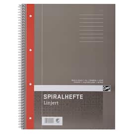Spiralhefte EMO A4 70g 80 blad linjer produktbilde