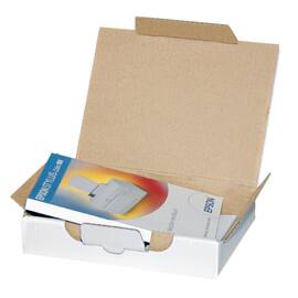 Posteske låseklaff 307x220x44mm hvit(25) produktbilde