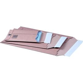 Smartbox Pro Versandtasche aus Wellpappe (A4+), mit Haftklebeverschluss und Aufreißfaden, 235x337x35mm, braun, 25 Stück pro Packung, 4 Packungen Artikelbild