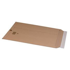 Smartbox Pro Versandtasche aus Wellpappe (A3), mit Haftklebeverschluss und Aufreißfaden, 335x500x50mm, braun, 25 Stück pro Packung, 4 Packungen Artikelbild