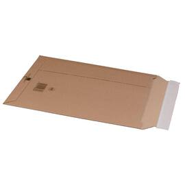 Smartbox Pro Versandtasche aus Wellpappe (B4+), mit Haftklebeverschluss und Aufreißfaden, 285x397x50mm, braun, 25 Stück pro Packung, 4 Packungen Artikelbild
