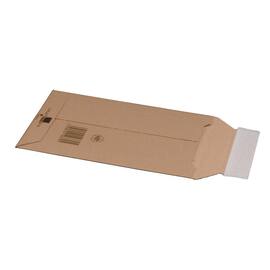 Smartbox Pro Versandtasche aus Wellpappe (DVD), mit Haftklebeverschluss und Aufreißfaden, 150x250x50mm, braun, 25 Stück pro Packung, 4 Packungen Artikelbild