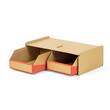 Pressel Kleinteile-Magazin Braun/Rot, 20x Boxen 200mm + 10x Korpus, 1 Set (vorher Art.Nr. 912103) Artikelbild Secondary1 S