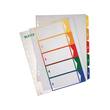 Leitz Register, 1-5, farbig, PC-beschriftbar, PP, A4, volle Höhe, überbreit, 5 Blatt, grau, 1 Packung Artikelbild