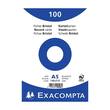 Exacompta Karteikarten, A5 blanko, weiß, 205g/m², 100 Stück Artikelbild