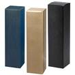 Flaschenkarton mit Leinenstruktur für 1 Flasche Magnum Sekt stehend, 110x110x400mm, schwarz, 20 Stück Artikelbild