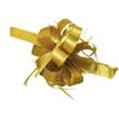 Country Ziehschleifenband, gold, 25 mm x 40 lfm, 1 Rolle Artikelbild