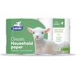 Kjøkkenrull LAMBI 3L 12,3m hvit (4) produktbilde
