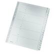 Leitz Register, Karton, 160 g/m², A - Z, A4, volle Höhe, 20 Blatt, grau Artikelbild
