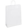 Papiertragetasche Torino L, Geschenktaschen, 320x120x410mm, weiß, 200 Stück Artikelbild