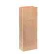 EURO®PACK Blockbodenbeutel aus Kraftpapier, für 0,5kg, 85x45x215mm, natur, 1 Stück Artikelbild