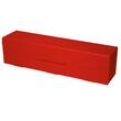EURO®PACK Flaschenkarton Amsterdam für 1 Flasche, Öffnung längsseitig, 380x85x93mm, rot, 50 Stück Artikelbild