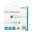 Kabel DELTACO USB-C til USB-A 2m produktbilde