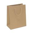 Papiertragetasche Roma, Geschenktaschen, 185x105x230mm, natur, 10 Stück Artikelbild