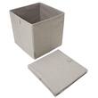 Oppbevaringsboks BIGSO kube beige produktbilde Secondary1 S