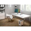 Leitz IQ Slim Home P4 Aktenvernichter, Shredder, Reißwolf, Partikelschnitt, 23l, weiß, 1 Stück Artikelbild Secondary4 S