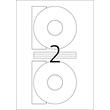 Herma CD-Etiketten A4, weiß 200 Stück Artikelbild Secondary3 S