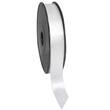 Satinband breit, Geschenkband, Textilband, weiß, 25mm x 50m, 5 Rollen Artikelbild