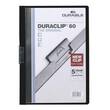 Durable Duraclip 60 Klemmmappe, Päsentationshefter, schwarz, A4, 1 Stück Artikelbild