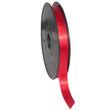 Satinband schmal, Geschenkband, Textilband, rot, 15mm x 50m, 5 Rolle Artikelbild