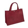 Filztragetasche Malmö small, Geschenktaschen, bordeaux, 270x100x200mm, 10 Stück Artikelbild