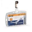 Durable Namensschild mit Clip, transparent, 54x85mm, 25 Stück Artikelbild