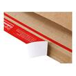ColomPac Karton-Versandtasche mit Haftklebeverschluss und Aufreißfaden, 185x270x-50mm (B5), Braun, 100 Stück pro Packung, 3 Packungen Artikelbild Secondary1 S