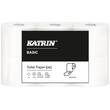 KATRIN Toalettpapper Basic Toilet 640 1-lagers, 640 ark, 97 mm, naturvitt produktfoto