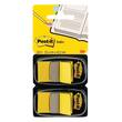 Post-it® Index-Haftstreifen 680, Haftmarker, beschriftbar, 25,4 x 43,2 mm, gelb, 2 x 50 Blatt pro Packung Artikelbild