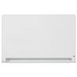 Nobo Whiteboard, Glastavla i widescreenformat, väggmonterad, med rundade hörn, magnetisk glasyta, 57'', klarvit produktfoto Secondary4 S